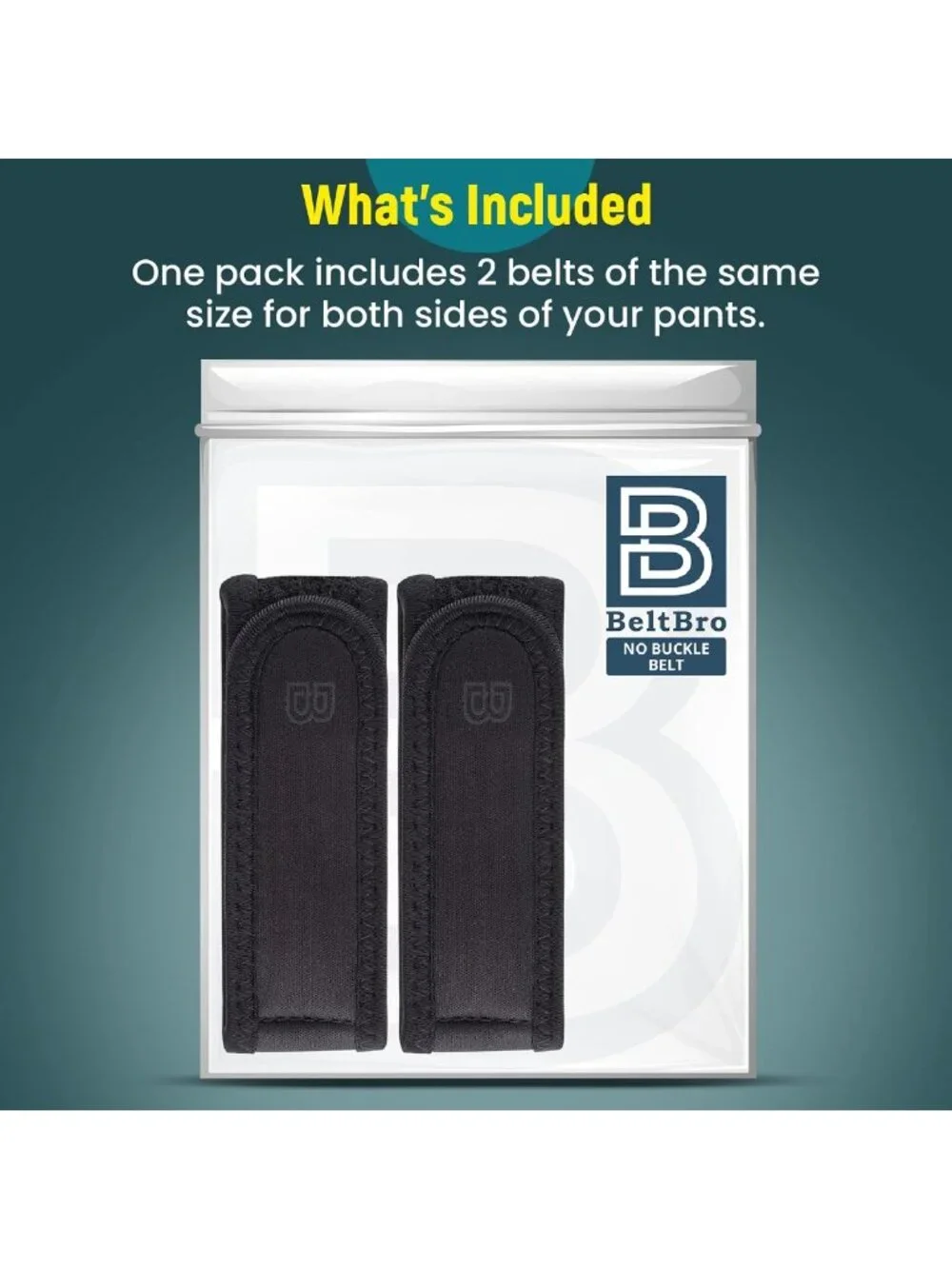 Adjustable No Buckle Invisible Belt for Men & Women - Soft Elastic Tactical